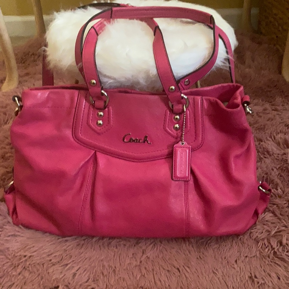 Hot Pink Coach Bag